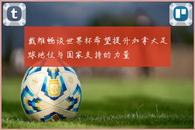 戴维畅谈世界杯希望提升加拿大足球地位与国家支持的力量